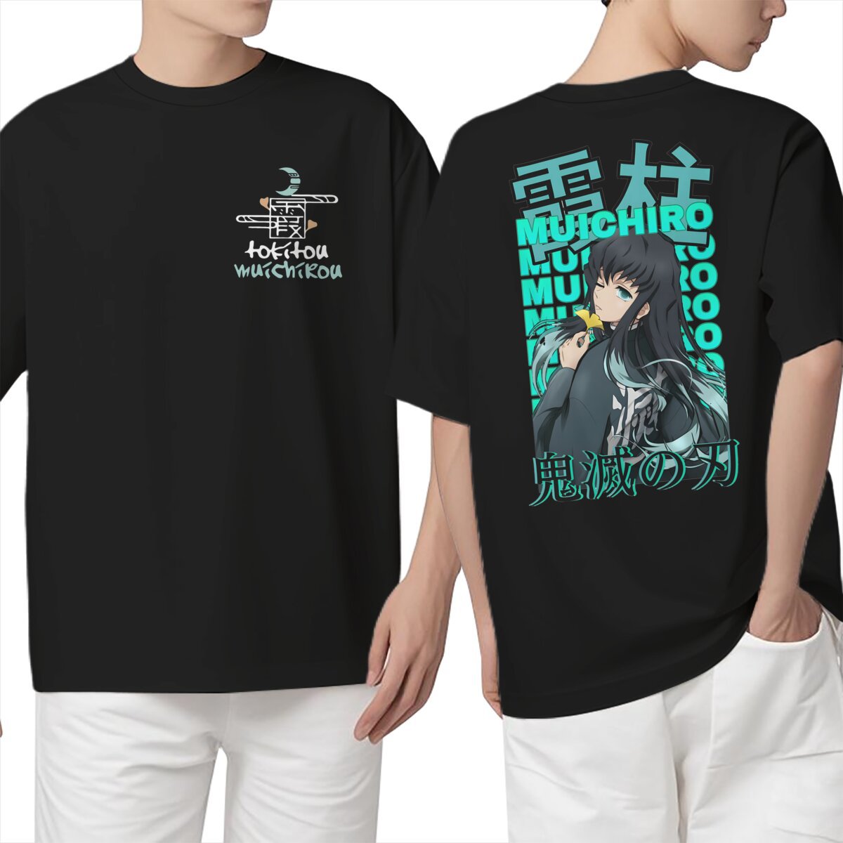 Anime Merchandise Two-Dimensional Unisex Versatile Casual Short-Sleeve Cross-Border Summer Trendy Loose Pullover Top