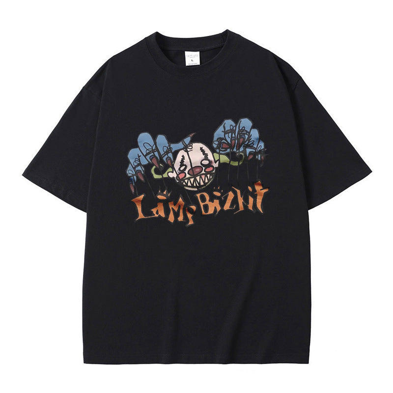 Limited Limp Bizkit Cool Cartoon Anime Style Printed t Shirt