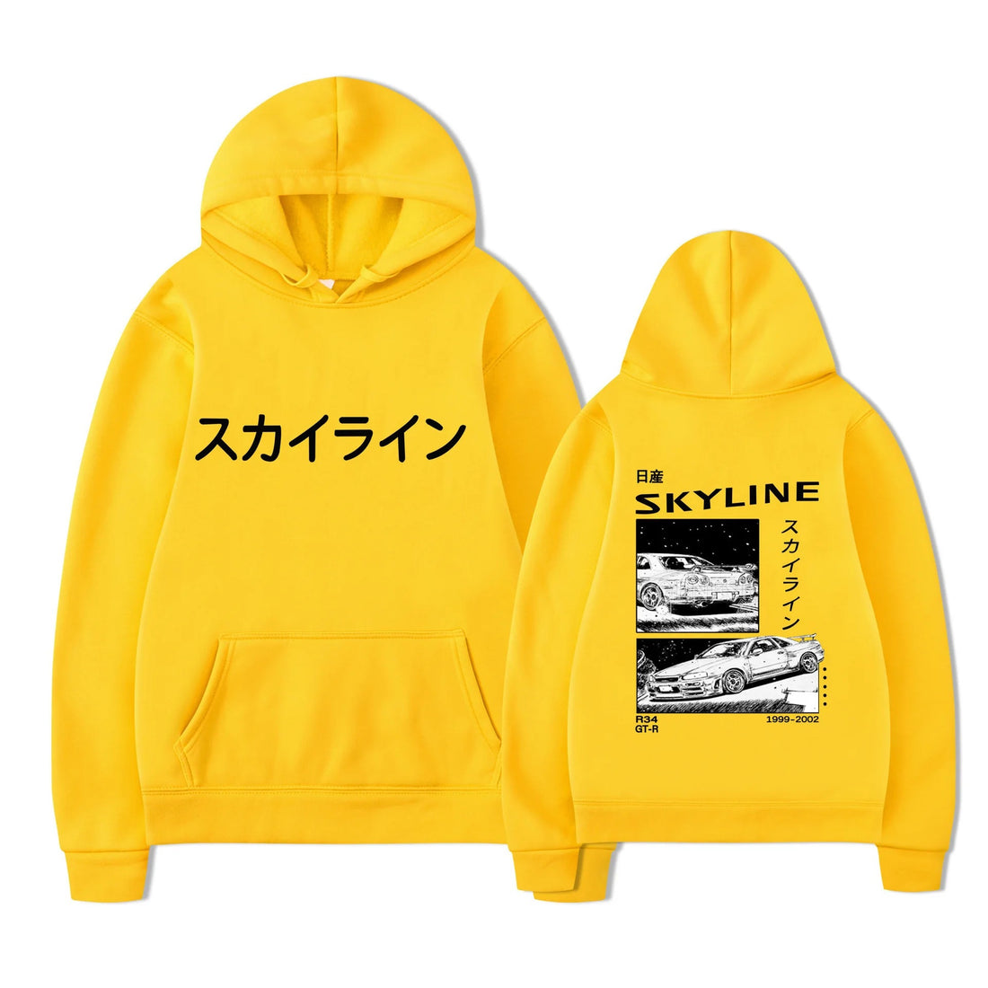 Anime Drift Ae86 Initial D Double Sided Street Fashion Casua