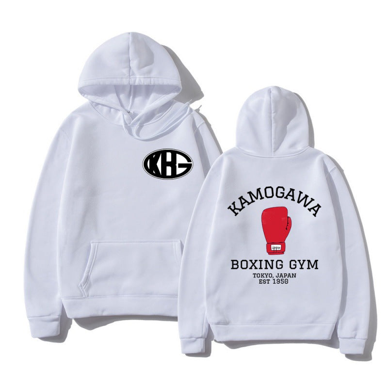 [Cross-border European Code] Anime Hajime No Ippo Kamogawa boxe Hoodie