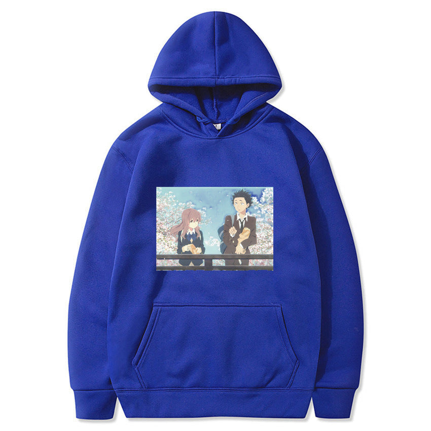 Silent Voice | Zhuangya | Xiangzi | Anime Movie Pullover Hoodie Me