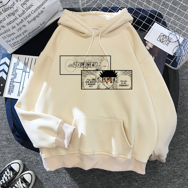 Hunter Series Anime Printed Peripheral Men's and Women's Pullover Sweatshirts Casual Hoodies Anime Hoodie