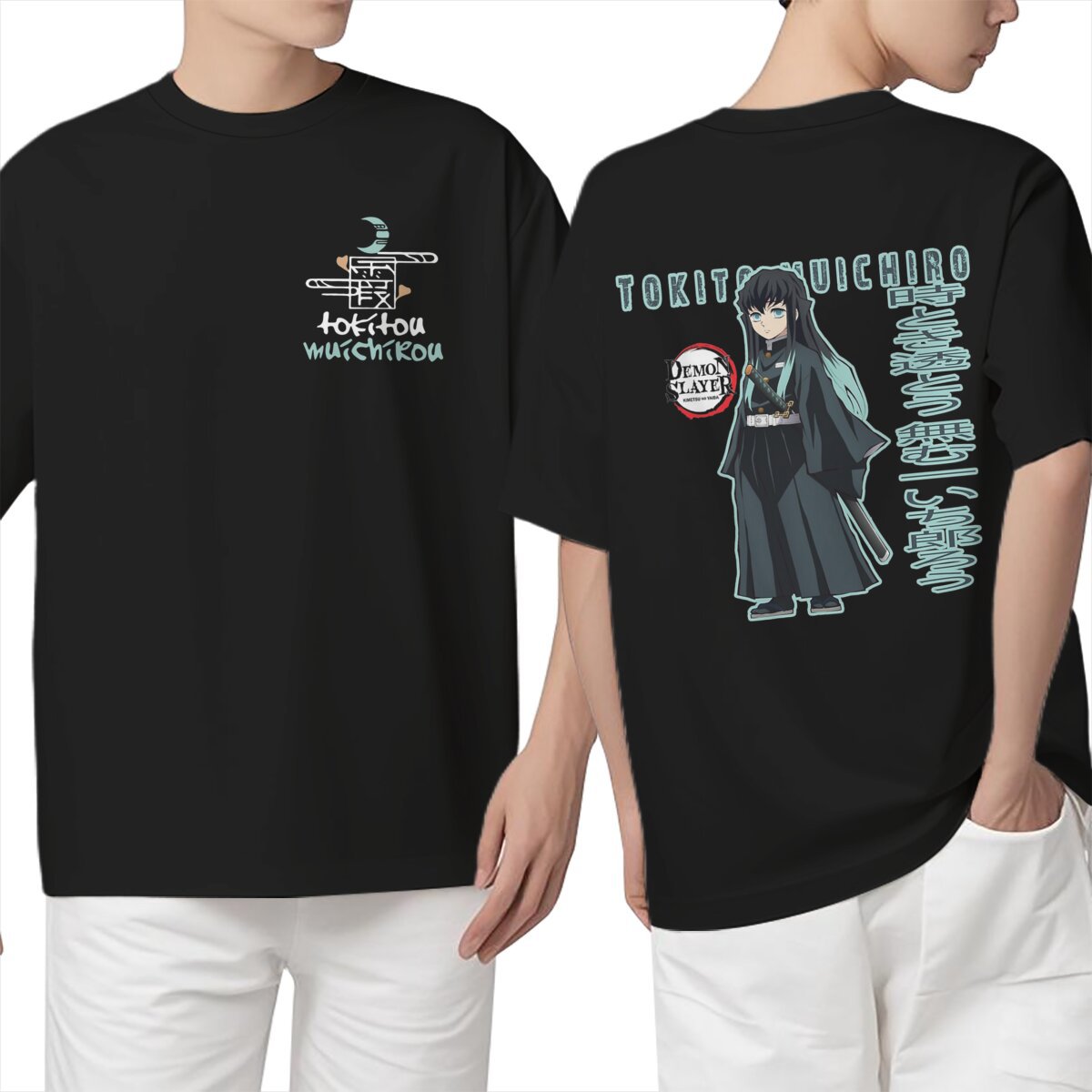 Anime Merchandise Two-Dimensional Unisex Versatile Casual Short-Sleeve Cross-Border Summer Trendy Loose Pullover Top