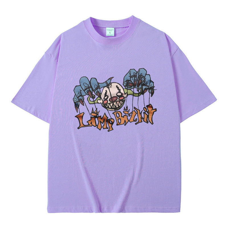 Limited Limp Bizkit Cool Cartoon Anime Style Printed t Shirt