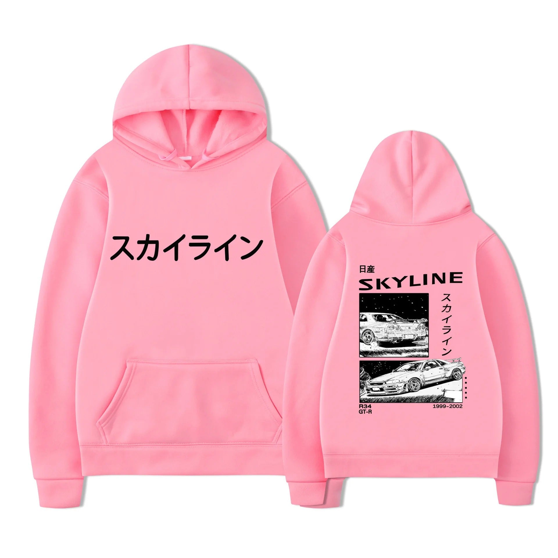 Anime Drift Ae86 Initial D Double Sided Street Fashion Casua