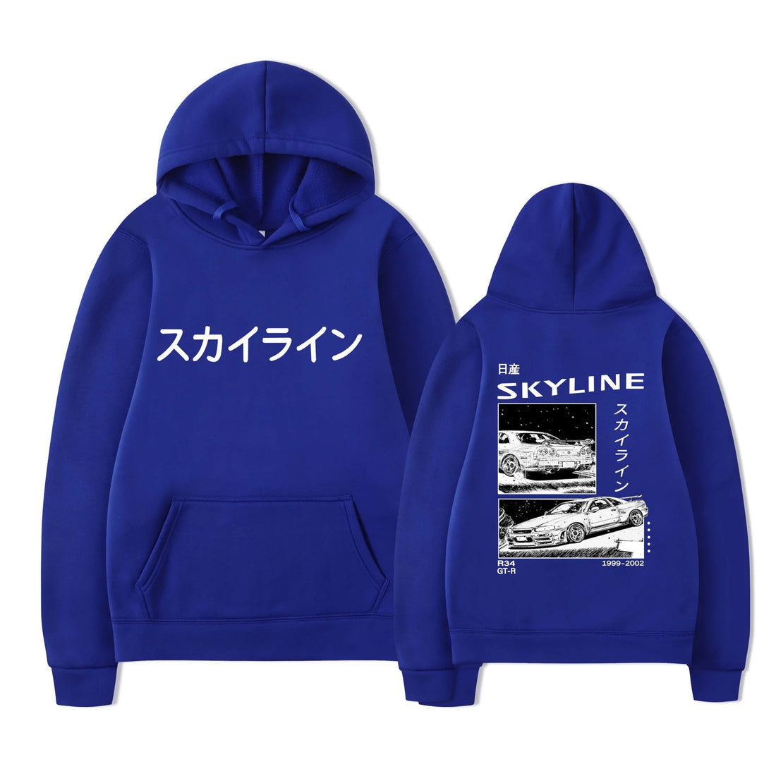 Anime Drift Ae86 Initial D Double Sided Street Fashion Casua