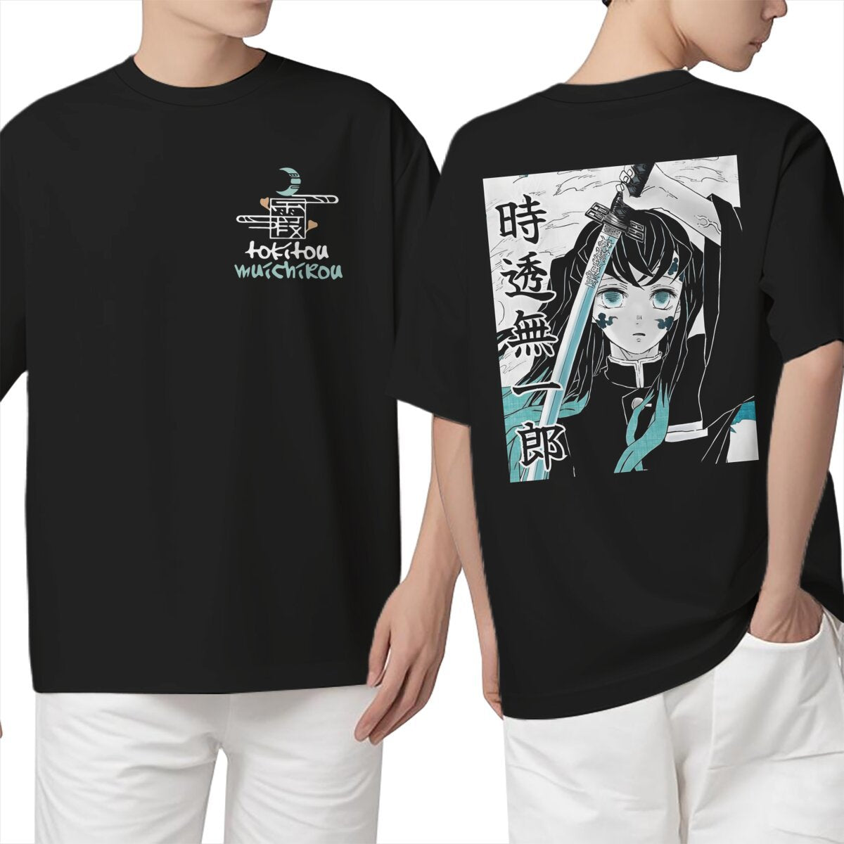Anime Merchandise Two-Dimensional Unisex Versatile Casual Short-Sleeve Cross-Border Summer Trendy Loose Pullover Top