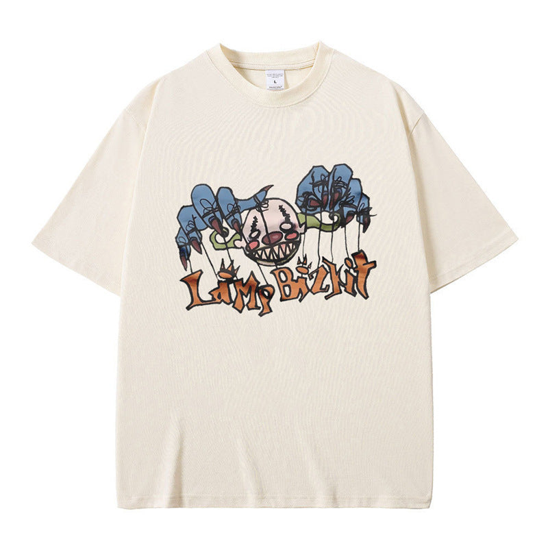 Limited Limp Bizkit Cool Cartoon Anime Style Printed t Shirt