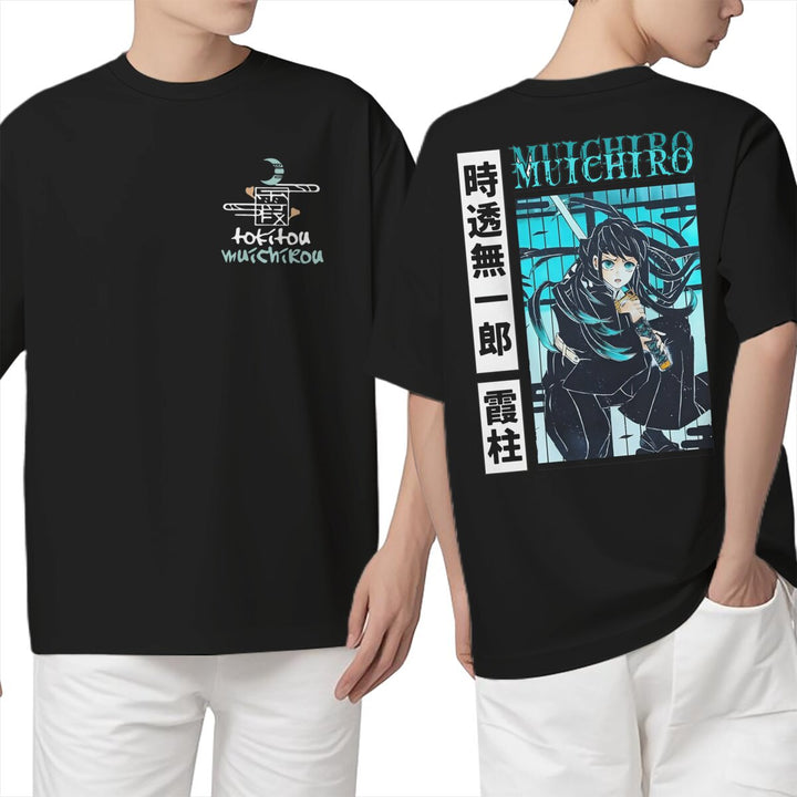 Anime Merchandise Two-Dimensional Unisex Versatile Casual Short-Sleeve Cross-Border Summer Trendy Loose Pullover Top