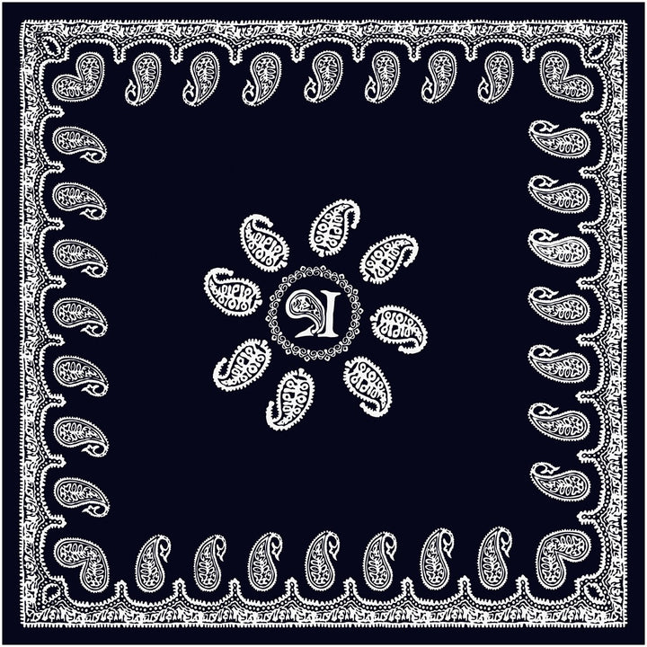 90cm New Headscarf Retro Large Cashew Flower Women's Decorative Chest Wrap Large Square Scarf Shawl Sun Protection Scarf