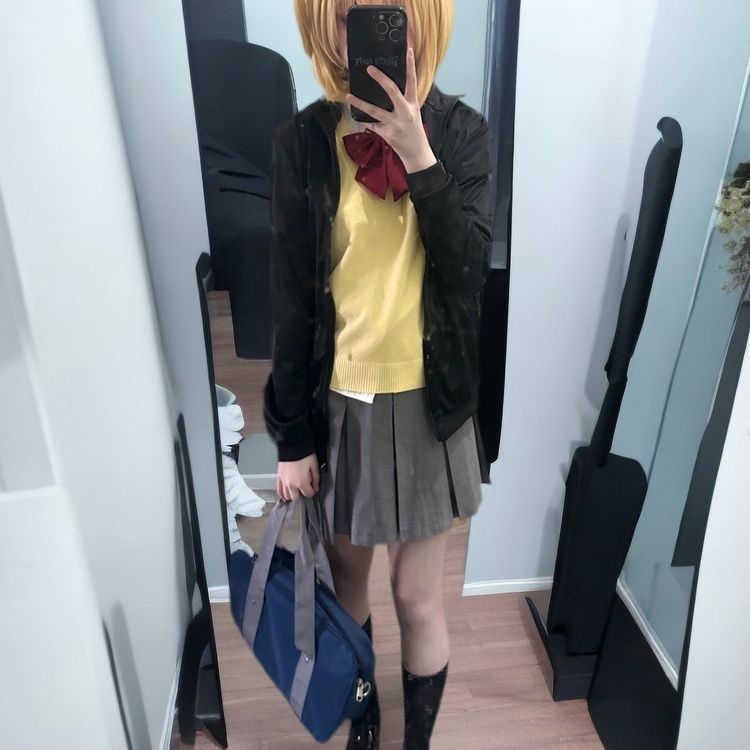 Volleyball Junior Valley Renhua cos New Anime Jk Uniform cosplay Japanese Anime Sweater Skirt Full Set
