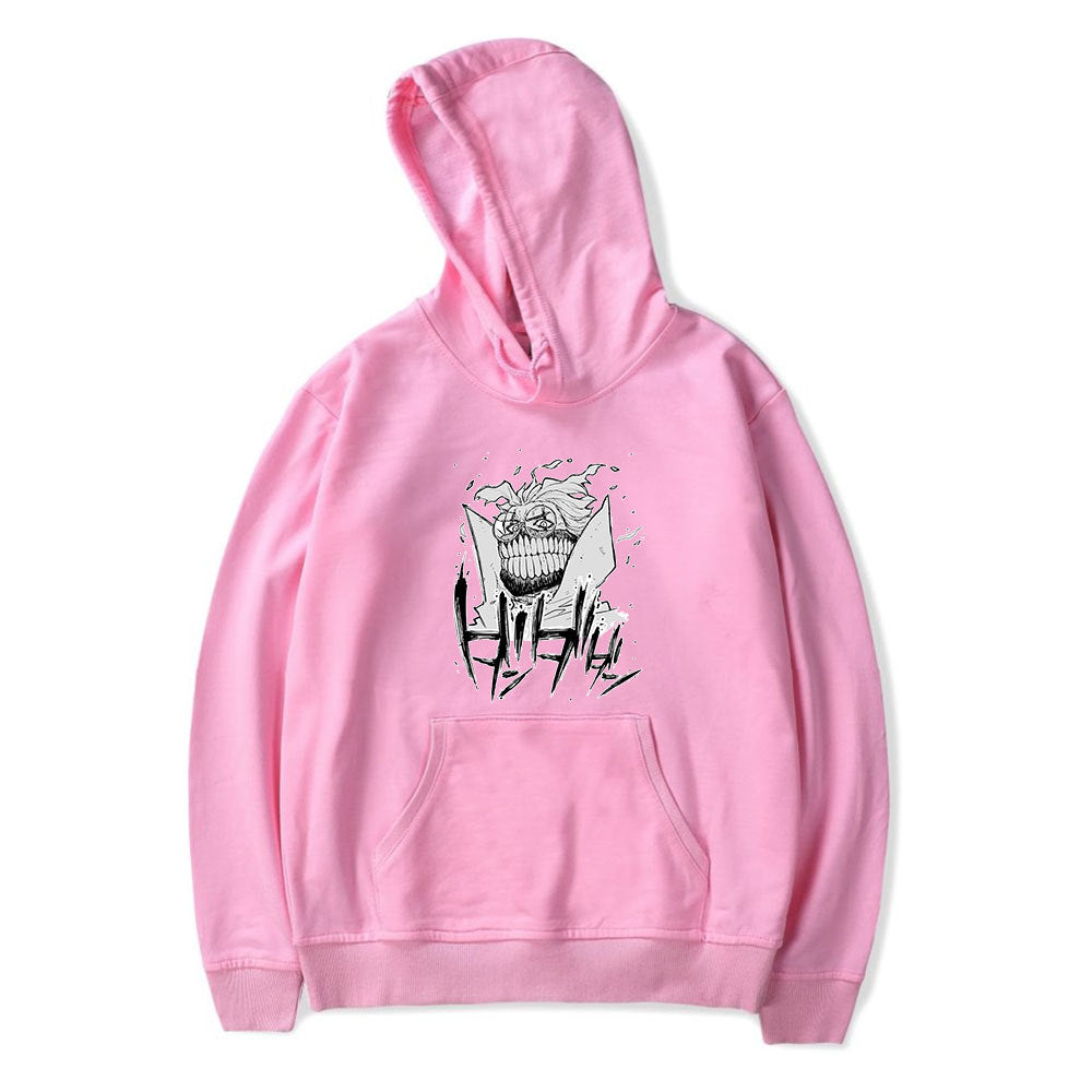 Dandadan Anime Merch Hoodies Unisex Hooded Sweatshirt Casual