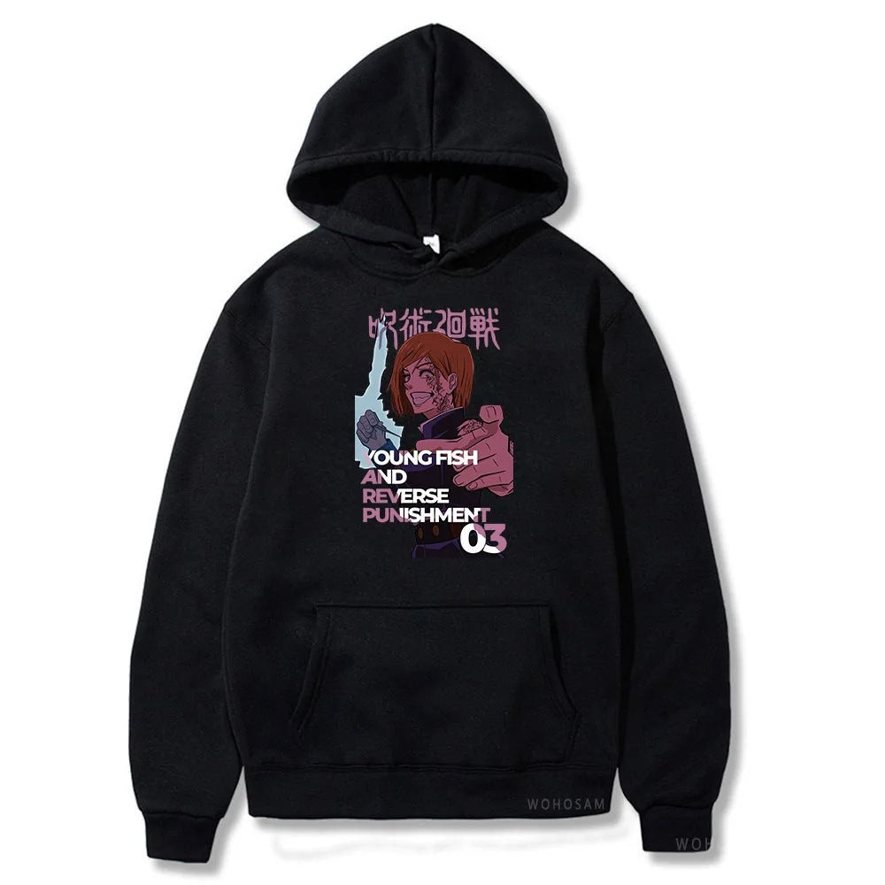 Anime Jujutsu Kaisen Character Images Casual Streetwear Sports