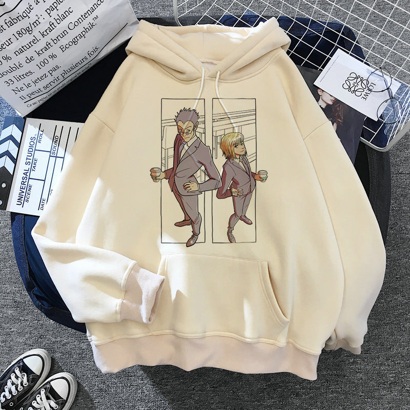 Hunter Series Anime Printed Peripheral Men's and Women's Pullover Sweatshirts Casual Hoodies Anime Hoodie
