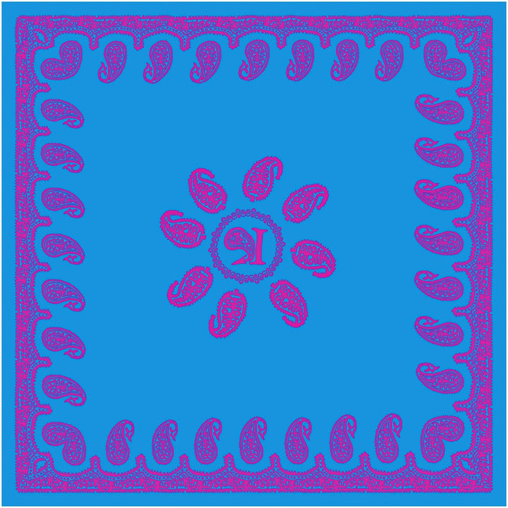 90cm New Headscarf Retro Large Cashew Flower Women's Decorative Chest Wrap Large Square Scarf Shawl Sun Protection Scarf