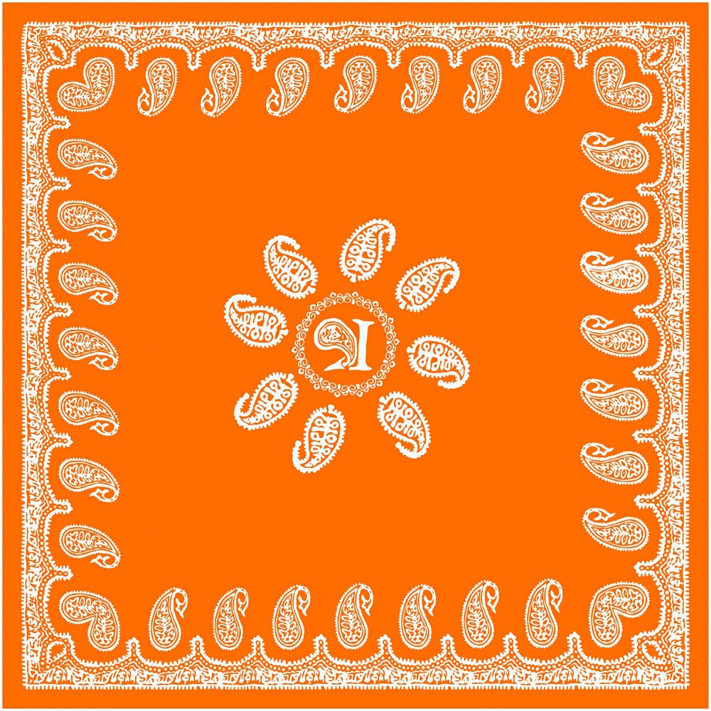 90cm New Headscarf Retro Large Cashew Flower Women's Decorative Chest Wrap Large Square Scarf Shawl Sun Protection Scarf