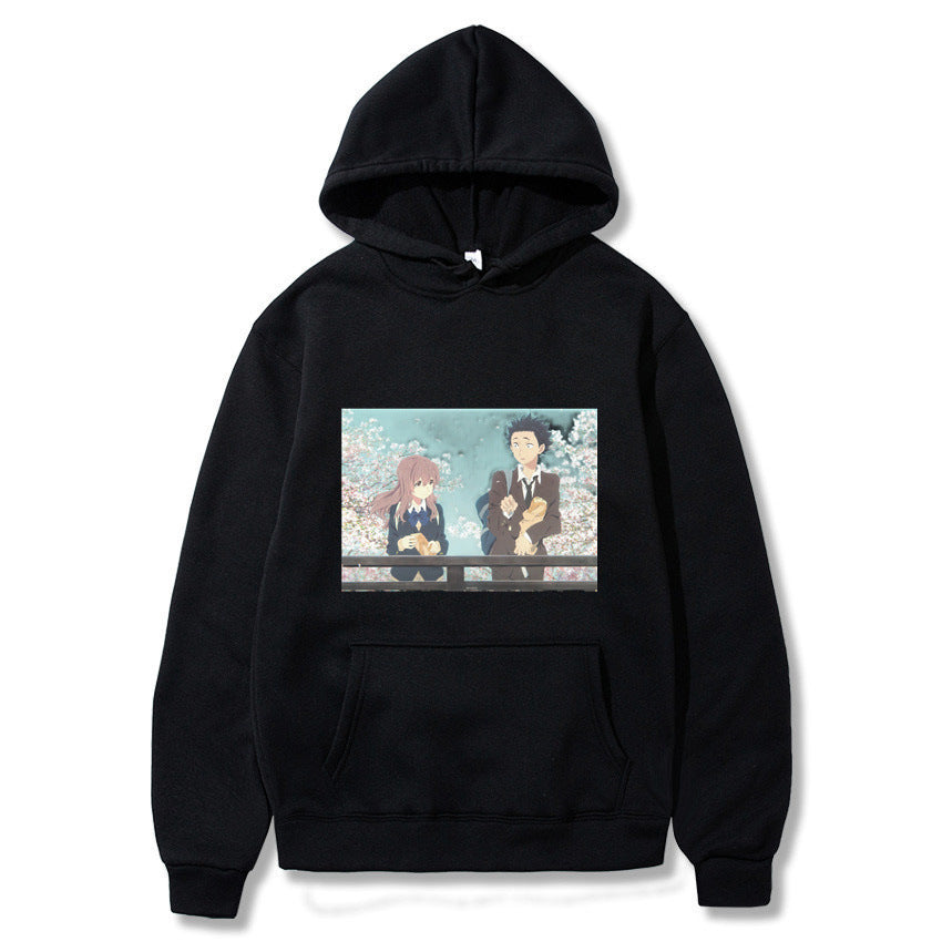 Silent Voice | Zhuangya | Xiangzi | Anime Movie Pullover Hoodie Me