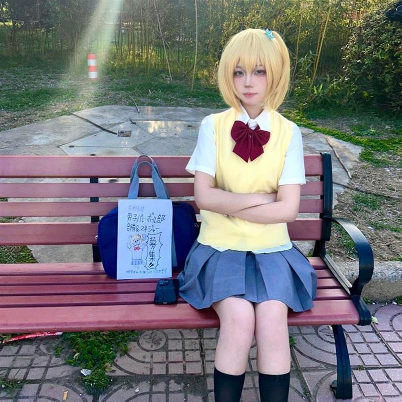 Volleyball Junior Valley Renhua cos New Anime Jk Uniform cosplay Japanese Anime Sweater Skirt Full Set