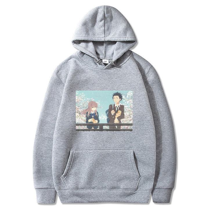 Silent Voice | Zhuangya | Xiangzi | Anime Movie Pullover Hoodie Me