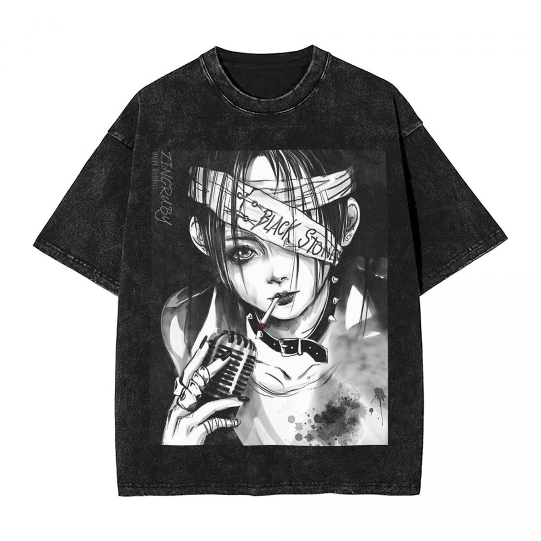 Washed t Shirt Nana Manga Art Fashion T-Shirts Osaki Anime K