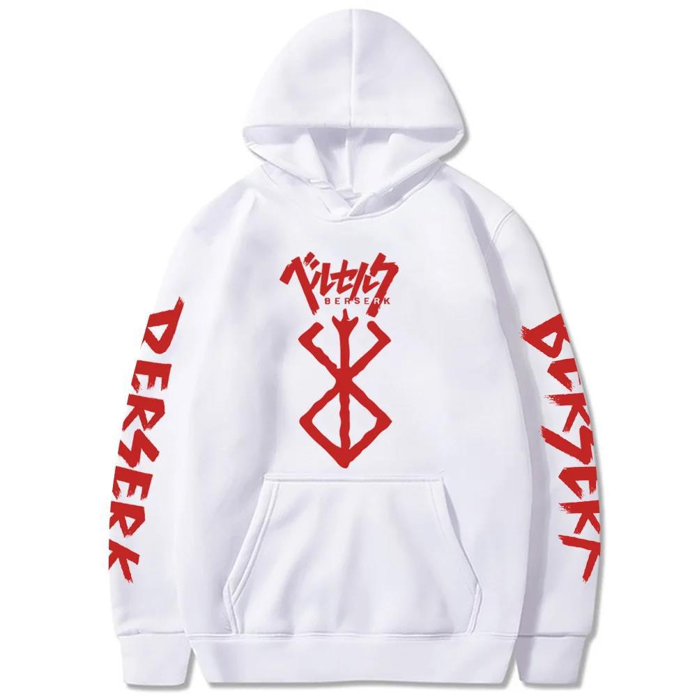 Anime Manga Berserk Cool Guts Eyes Hoodies Sweatshirts Harajuku