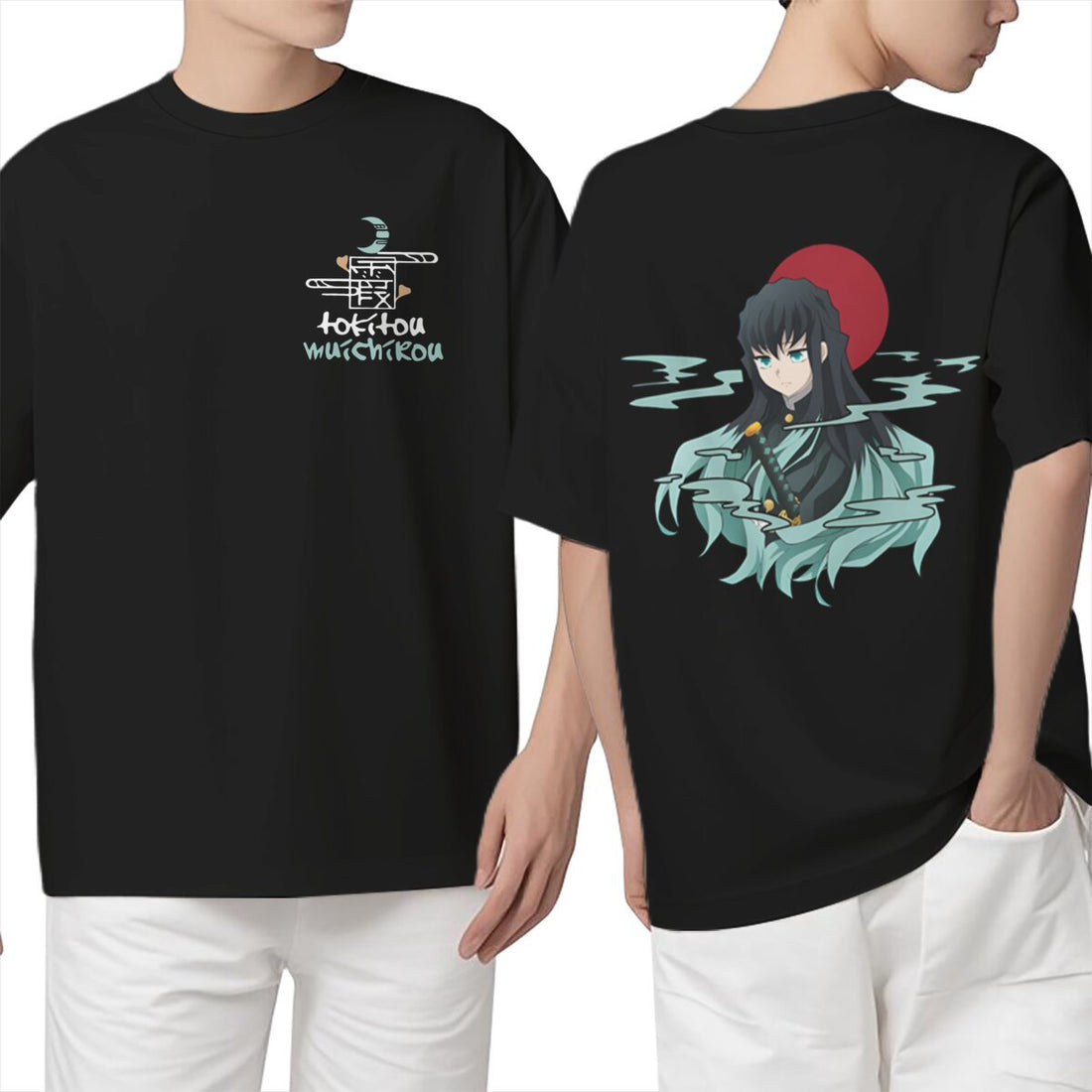 Anime Merchandise Two-Dimensional Unisex Versatile Casual Short-Sleeve Cross-Border Summer Trendy Loose Pullover Top