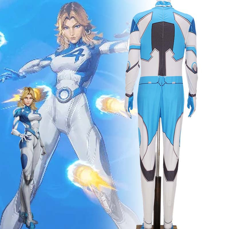 Butterfly Jumpsuit Invisible Female Cosplay Costume Halloween Cosplay Anime Role-Playing Stage Costume