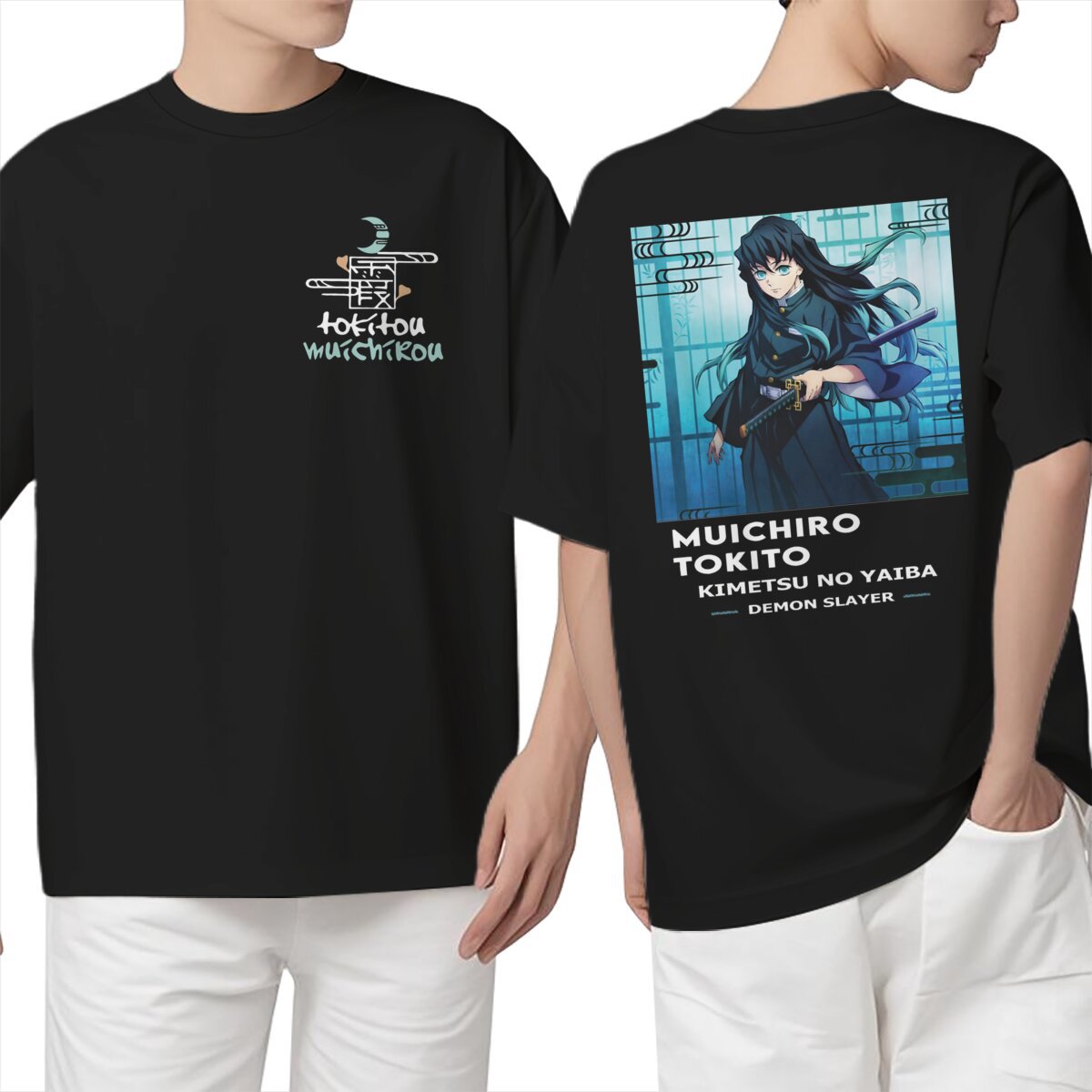 Anime Merchandise Two-Dimensional Unisex Versatile Casual Short-Sleeve Cross-Border Summer Trendy Loose Pullover Top