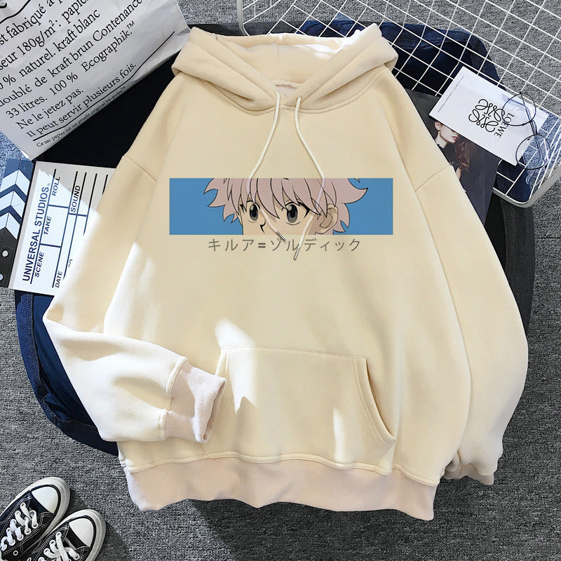 Hunter Series Anime Printed Peripheral Men's and Women's Pullover Sweatshirts Casual Hoodies Anime Hoodie