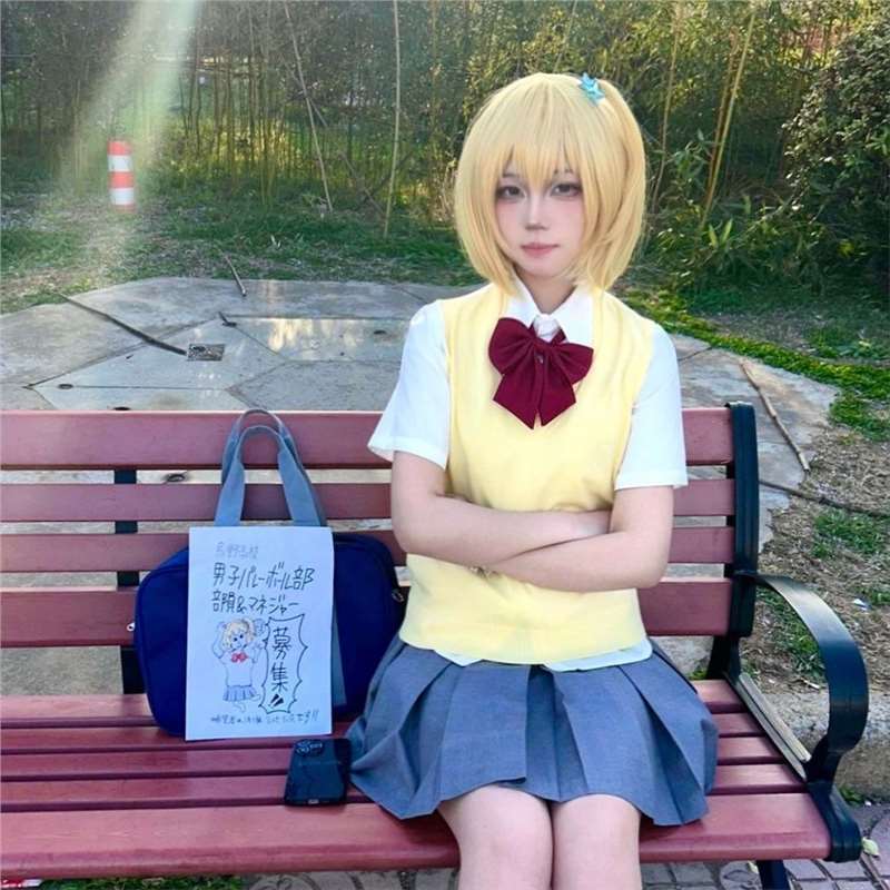Volleyball Junior Valley Renhua cos New Anime Jk Uniform cosplay Japanese Anime Sweater Skirt Full Set