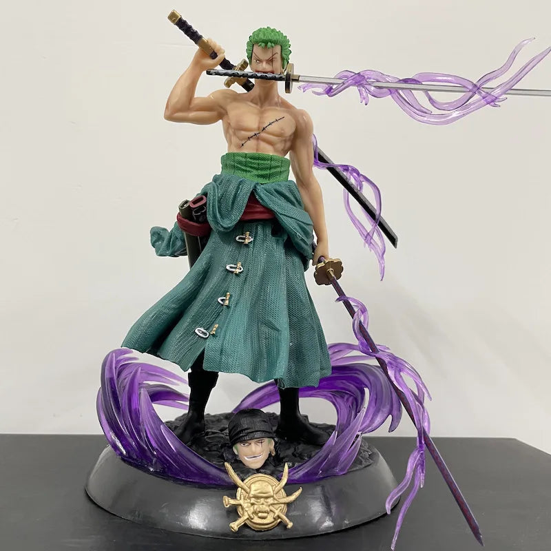 Anime One Piece Roronoa Dream Zoro Figure Collectible Figurine Model Cartoon Children Kids Boy Toy Gift