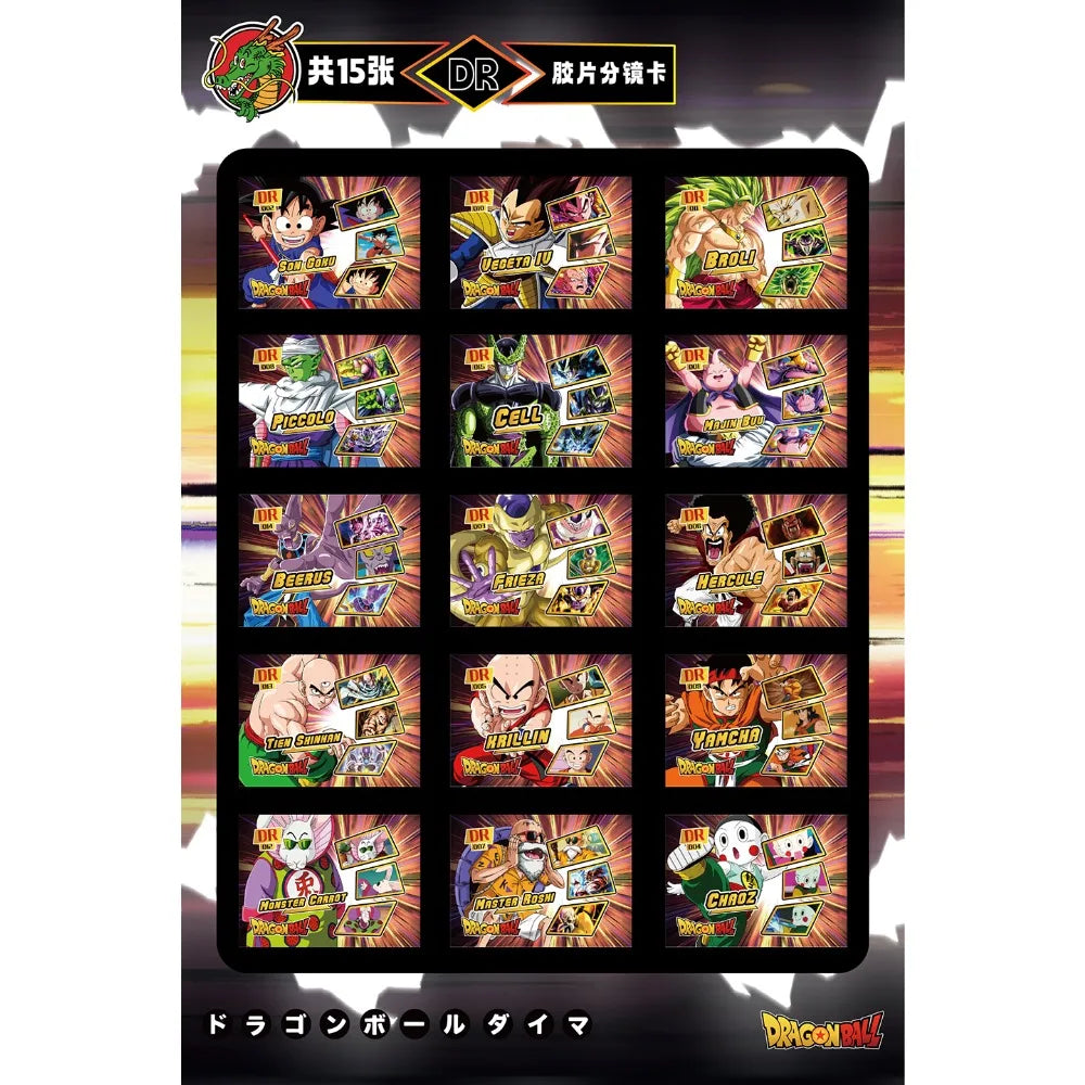 Anime Game Collection Cards For Kids Japanese Classic Popular Comic Works Highly Beloved Roles Hot Blooded Battle Cards Gifts