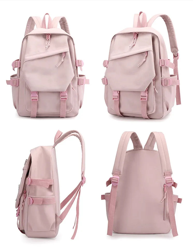 Arknights Backpack with Pain Pack Badge Set Anime Bag Teenagers Schoolbag Students Book Travel Bag Girl Boy Cosplay