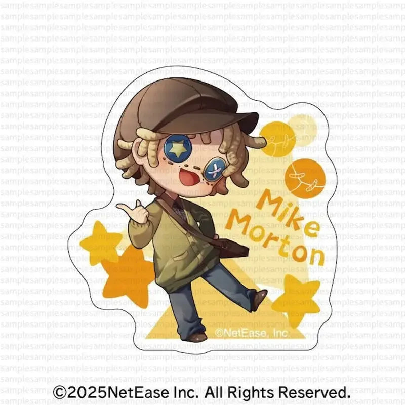 Anime Identity Ⅴ Acrylic Stand Nate‌ Emma Norton Lucy‌ Gardener Fools Gold Stand Model Cosplay Props Collection Desktop Decor