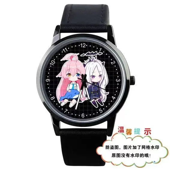 2024 Anime Blue Archive The Animation Takanashi Hoshino Sunaokami Shiroko Tenndou Arisu Student Waterproof Watch Xmas Gift