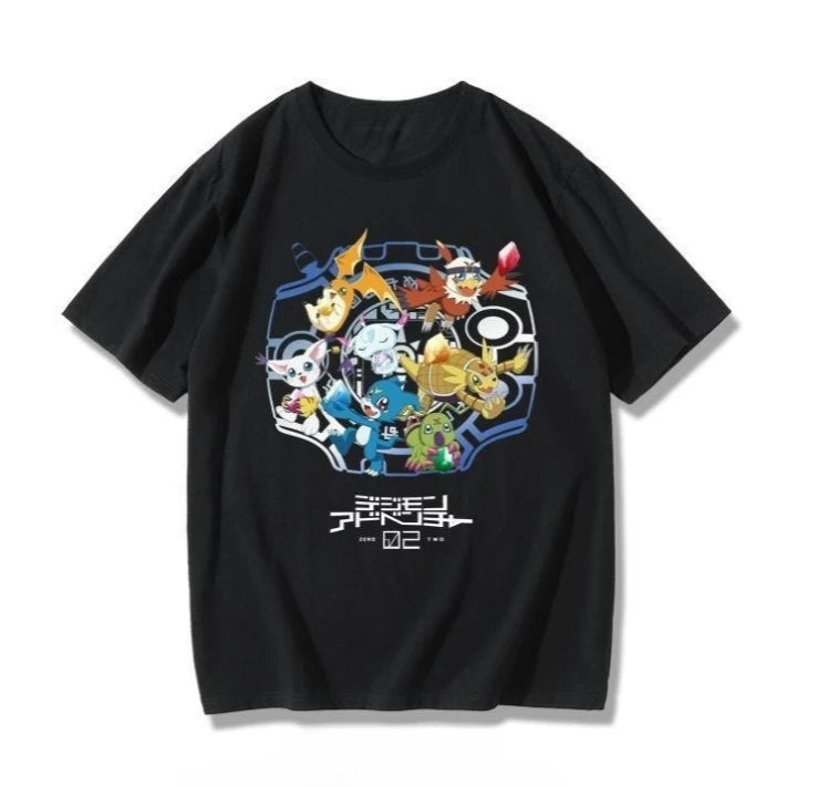 Digital Baby Adventure Anime Tee