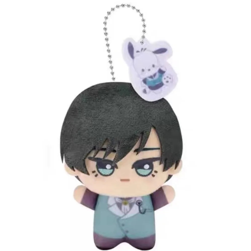 15cm Blue Lock Kawaii Plush Doll Nagi Seishiro Mikage Reo Anime Peripheral Backpack Charm Anime Plushie Pendant Keychain Gifts