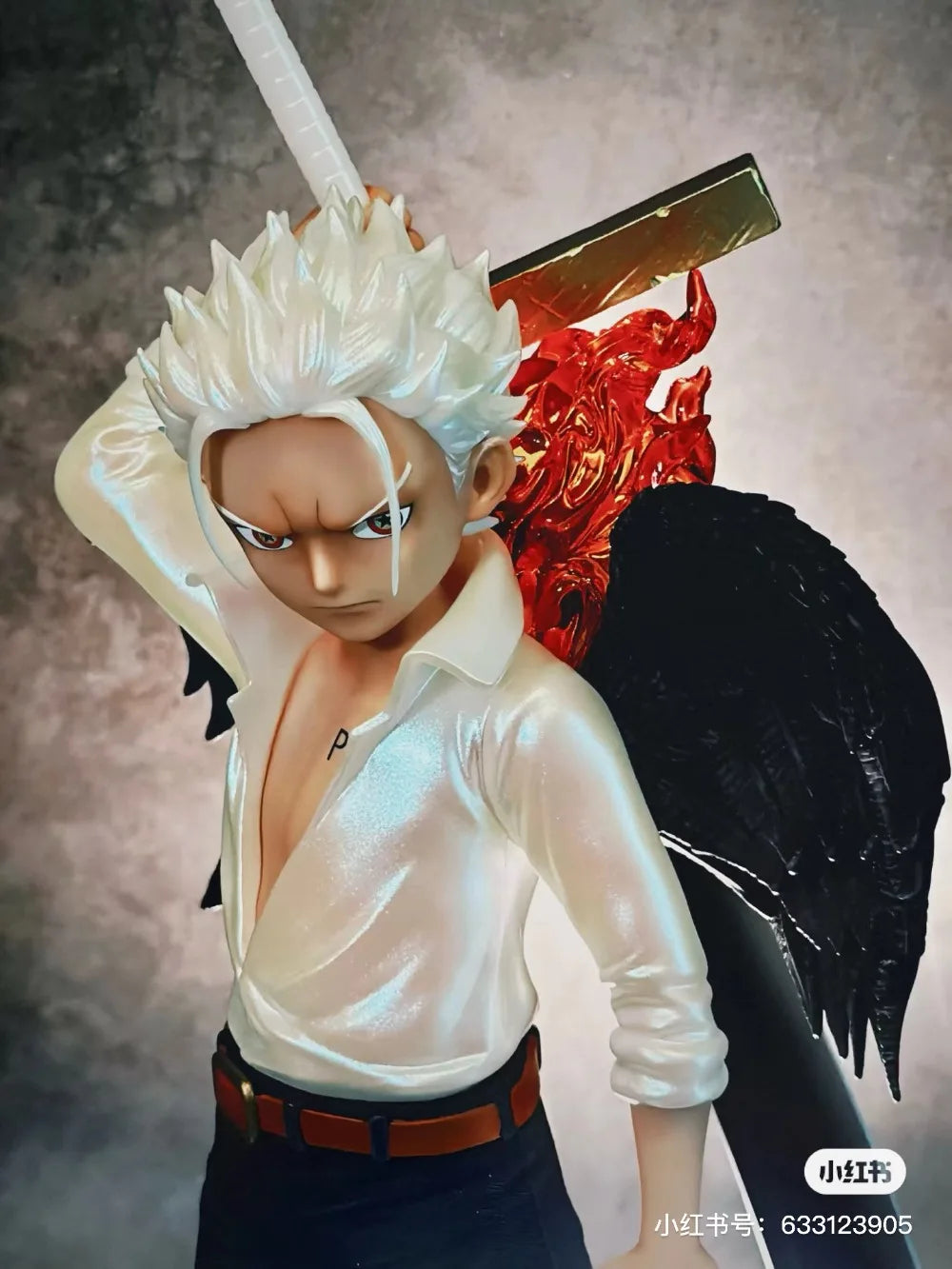 Anime One Piece Figure Seraphim Dracule Mihawk Action Figure PVC Collection Model Toys Gifts 16cm
