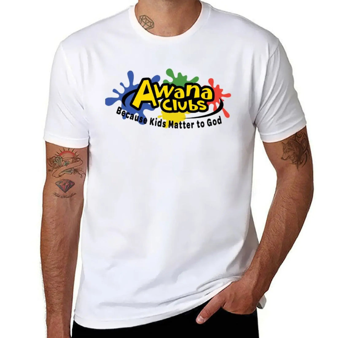 awana club T-Shirt graphic t shirts for man anime t shirts for man T-Shirt