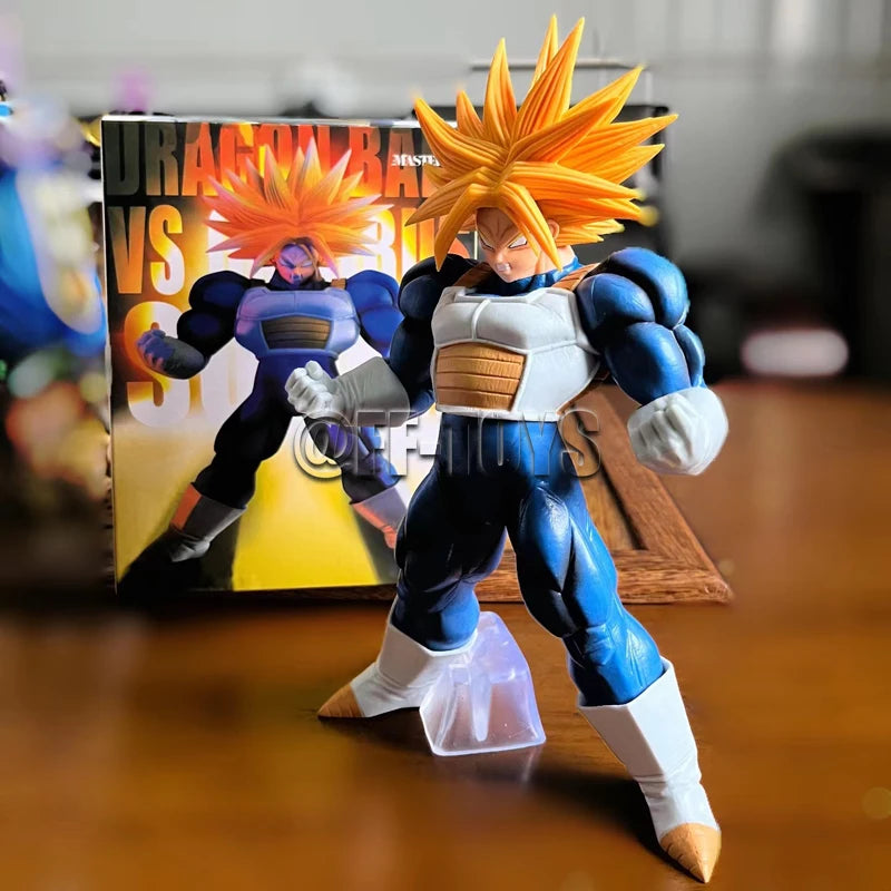 In Stock 25cm Anime Dragon Ball Z Super Trunks Action Figure PVC Super Saiyan Gotenk Figures Collection Model Toy Gifts