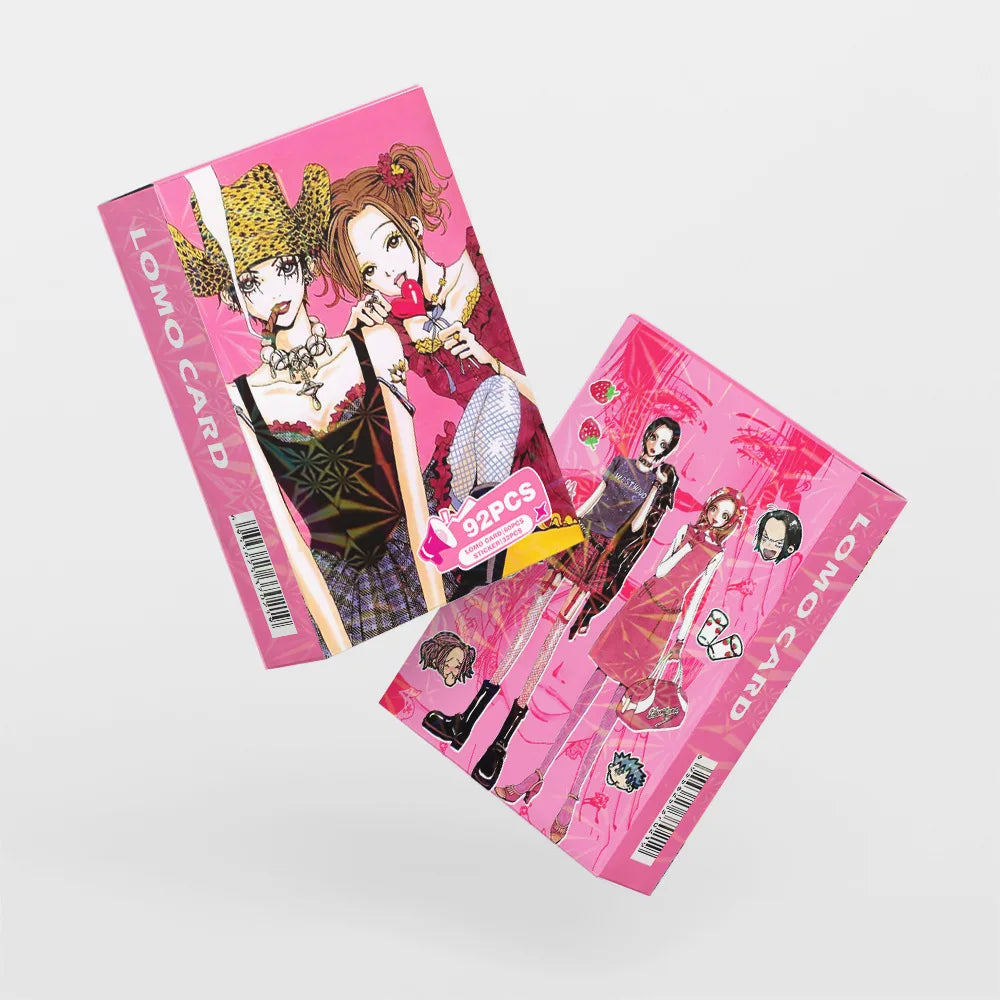 92 Anime Mini Cards NANA High-Definition Color Printed Photo Cards Nana Stickers ACG LOMO Cards Greeting Card Gifts