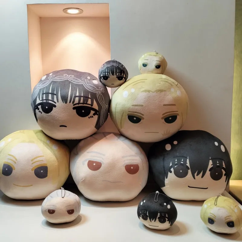 Sakamoto Days  Around Anime Soft Circular Pillows Asakura Nagumo Yoichi Osaragi  10cmPendant 30cmPlush Pillow Soft Stuffed Toy