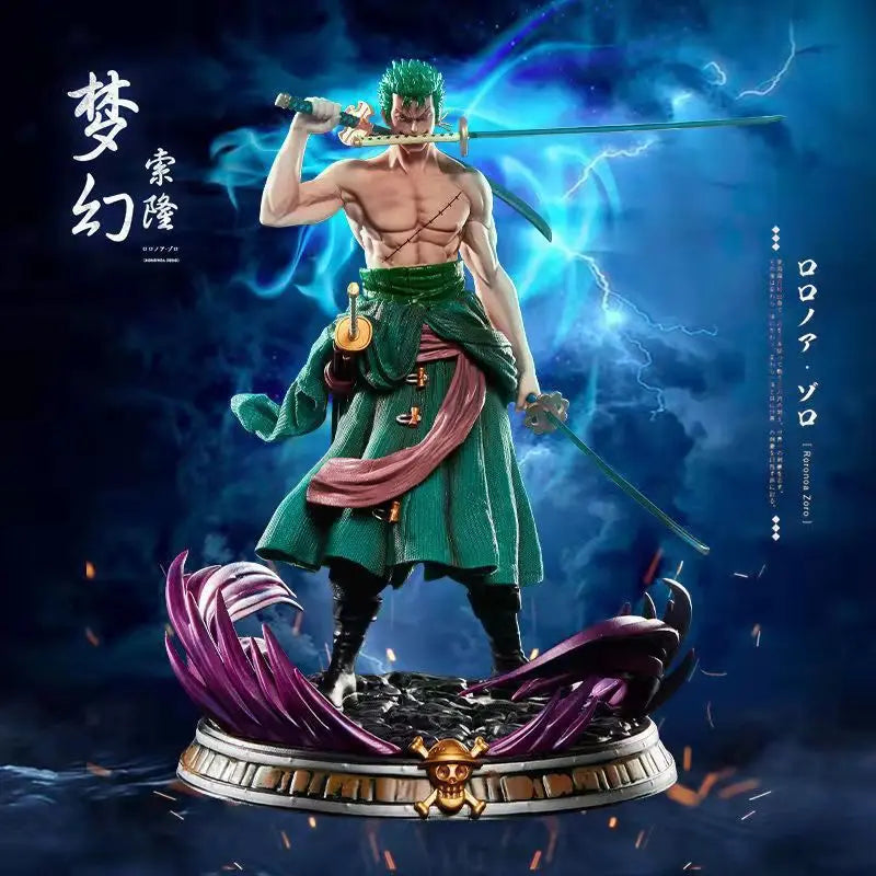 Anime One Piece Roronoa Dream Zoro Figure Collectible Figurine Model Cartoon Children Kids Boy Toy Gift
