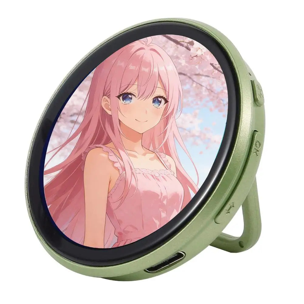 Smart Dynamic Electronic Display Anime E-Badge Anime Merchandise Digital Display Brooch Pin Gifts For Anime Lovers -1.85 Inch
