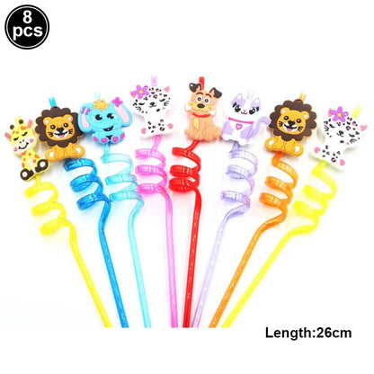 Farm Walking Animal Balloon Duck Chicken Cow Horse Sheep Walking Foil Balloon Kids Farm Theme Birthday Party Decoration Supplies