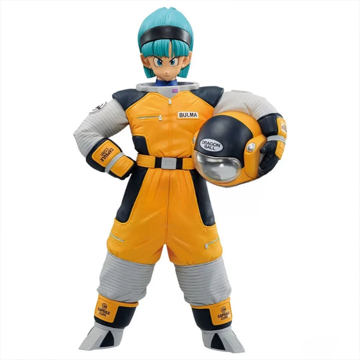 8.26in/21cm Anime Dragon Ball Z Figure Space Suit Bulma Figure PVC Action Figures Collection Model Toys For Christmas Gifts