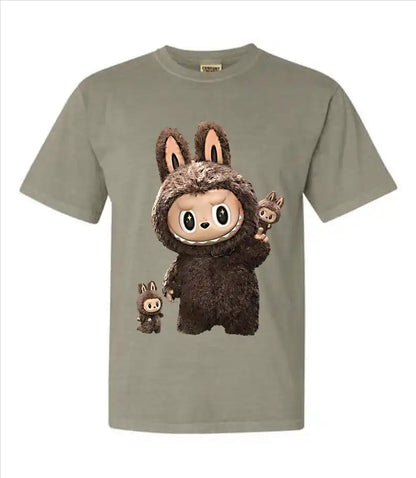 LABUBU The Monsters labubu monster  pop-mart labubu Tee Trendy T-Shirt Cute Kawaii Korean