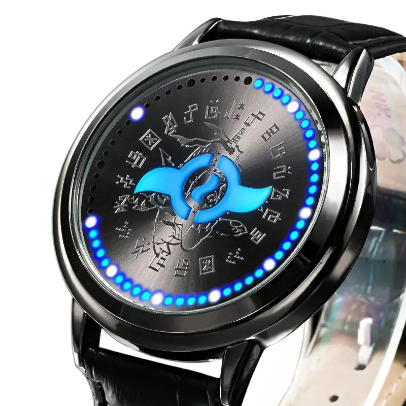 Digimon Adventure Agumon Angewomon Anime Two-Dimensional Watch for Men and Women Students Fashionable and Creative Wristwatch
