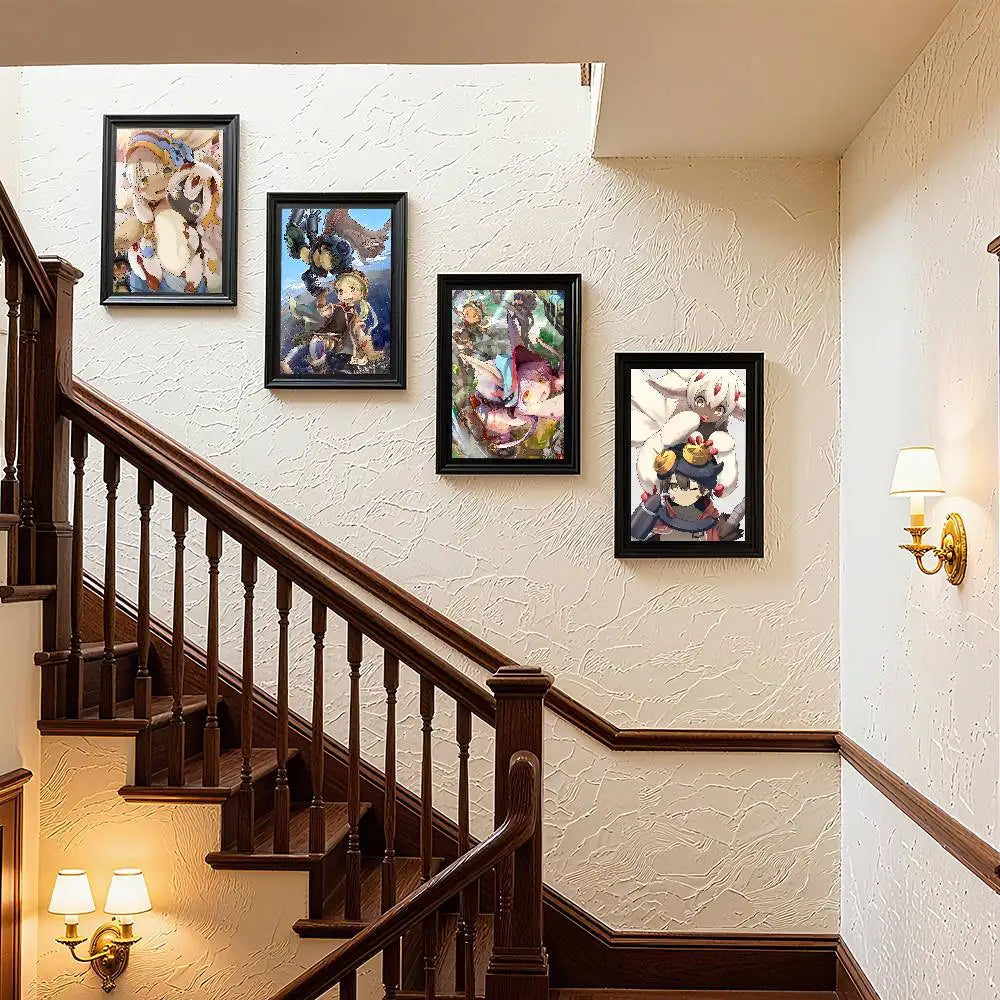 Anime M-Made In A-Abyss Poster Art Print Anime Style Home Decor Ideal Gift Perfect Room Decor