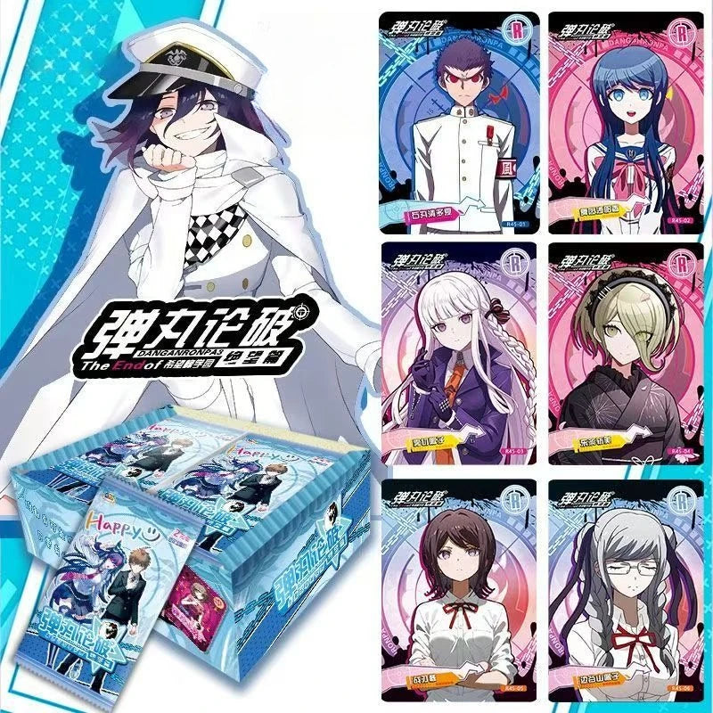 Danganronpa Collectible Cards Cartoon Kirigiri Kyoko Cards Full Box Display and Collection Anime Merchandise Holiday Gift